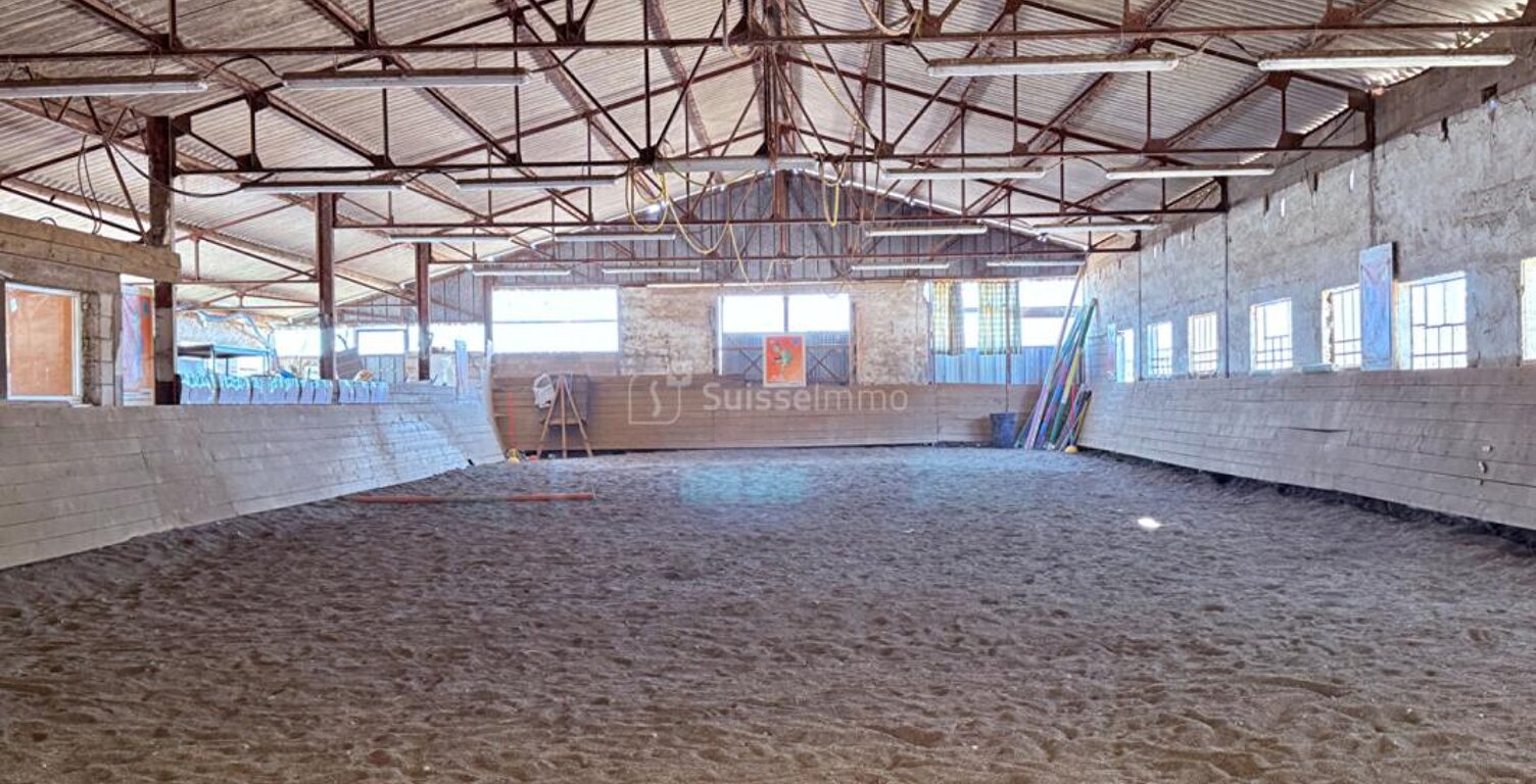 CENTRE EQUESTRE AVEC MANEGE COUVERT ET CABINET D'EQUITHERAPIE — photo 1