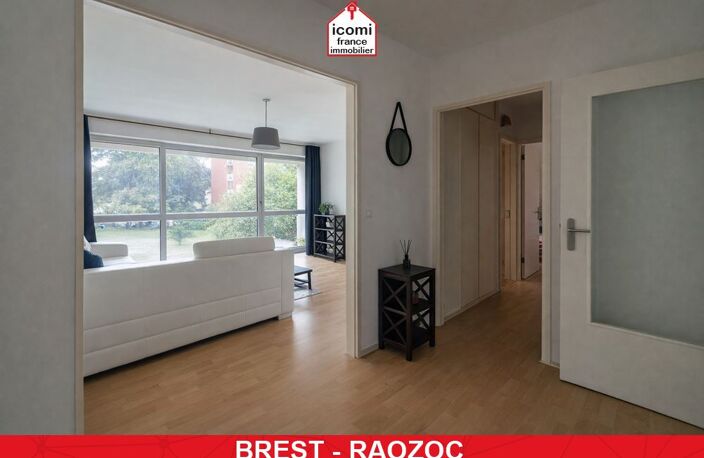 FINISTERE - Brest (29200) - A VENDRE - APPARTEMENT 85M² - ASCENSEUR - 3 CHAMBRES- 2 PLACES DE PARKING - DALLE BETON - AUCUNS TRAVAUX — photo 4