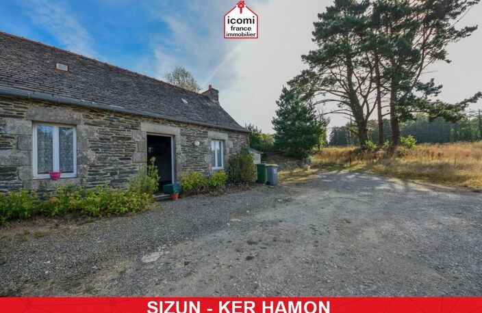 FINISTERE - Sizun (29450) - A VENDRE - MAISON ANCIENNE T3 DE 61M² - 2 CHAMBRES - BEAU POTENTIEL LOCATIF SUR TERRAIN DE 600M² — photo 3