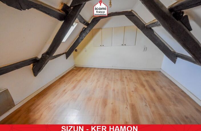FINISTERE - Sizun (29450) - A VENDRE - MAISON ANCIENNE T3 DE 61M² - 2 CHAMBRES - BEAU POTENTIEL LOCATIF SUR TERRAIN DE 600M² — photo 5