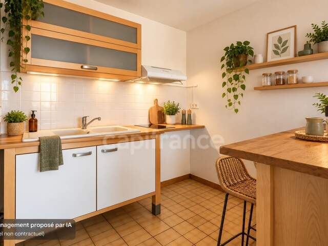 T2 - 49 m² avec balcon et parking – Petite copropriété au calme — photo du bien