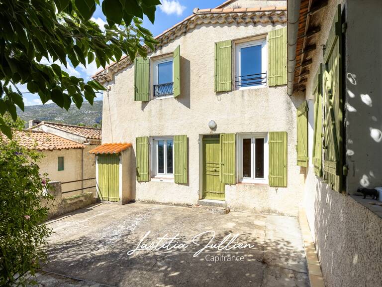 Lascours – Maison de village T4 avec jardin, terrasse et stationnement — photo 1