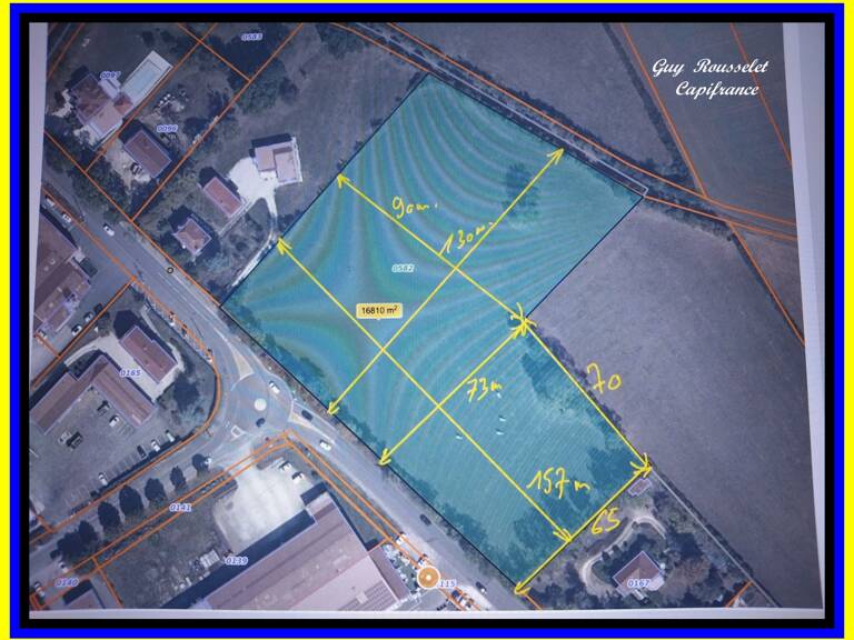 Terrain bâtissable à vendre de 16 810 m2  SEMUR EN AUXOIS (21) — photo 1