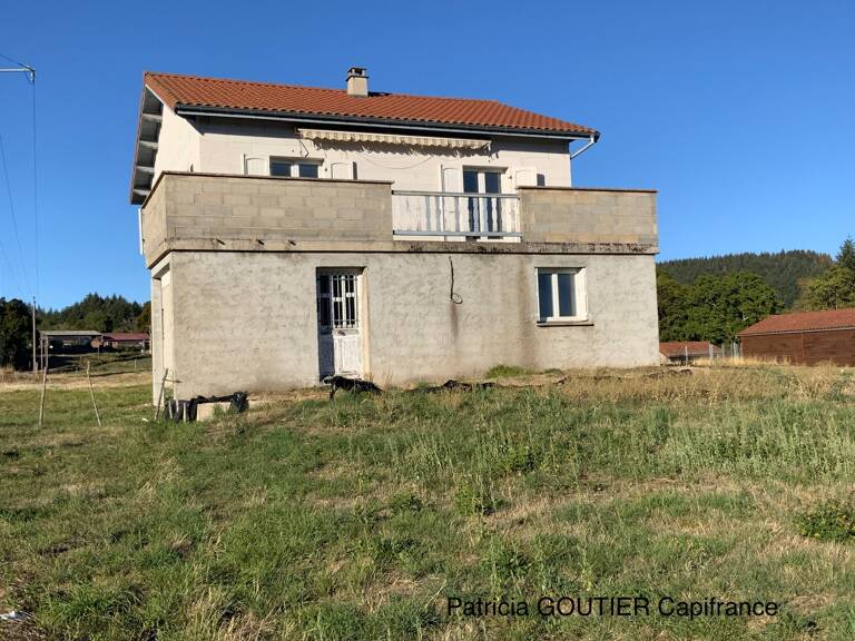 LES SALLES (42). MAISON INDIVIDUELLE de 90 M2 avec TERRASSE   TERRAIN de 2770 M2 — photo 1
