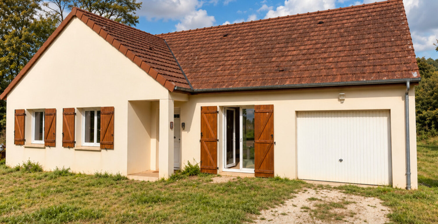 PAVILLON TRADITIONNEL DE PLAIN-PIED – 3 CHAMBRES – JARDIN DE 755 M² CHARITE SUR LOIRE proche NEVERS — photo 1