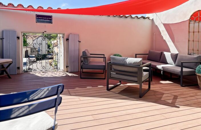 Vente authentique demeure au cœur de Marseillan avec terrasse et garage — photo 2