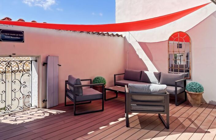 Vente authentique demeure au cœur de Marseillan avec terrasse et garage — photo 3