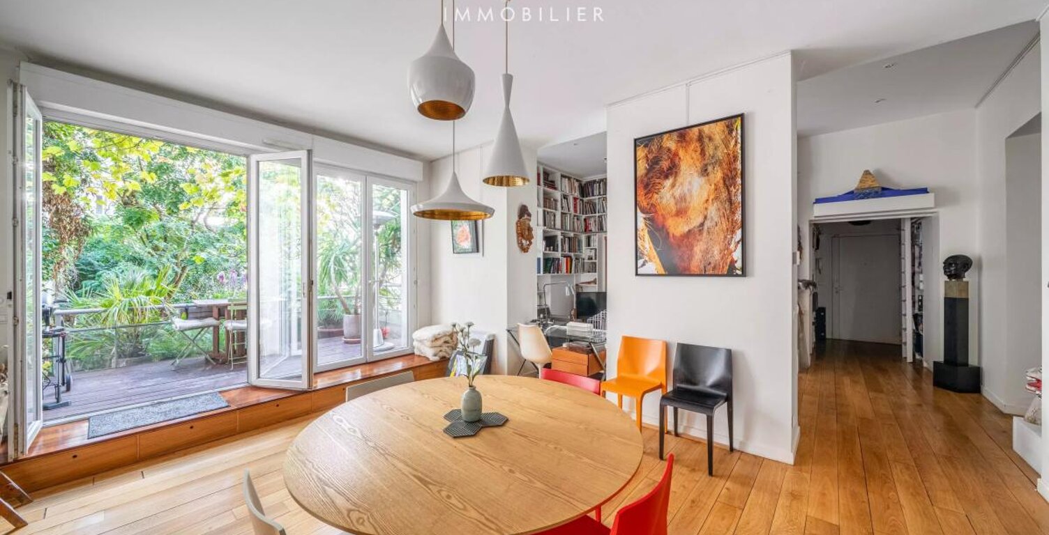 Paris XIV ème - 5 pièces avec superbe extérieur luxuriant — photo 1