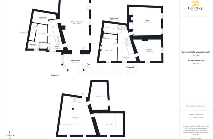 Vente Maison 5 pièces de 195m² — photo 3