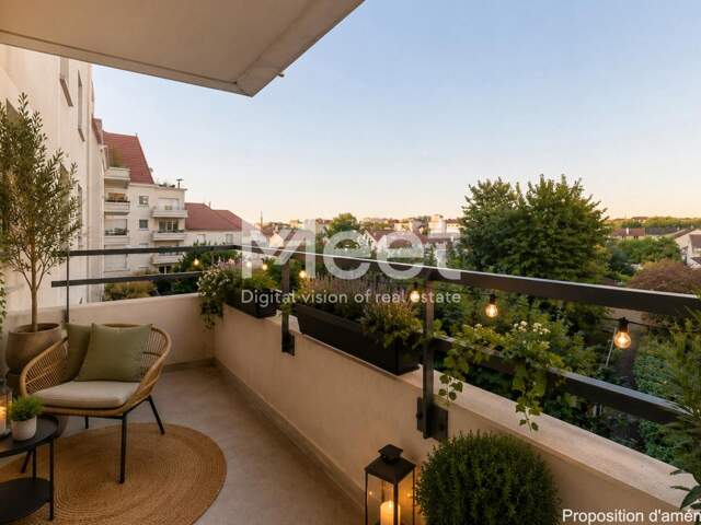 Alfortville — Bord de Seine : 2 pièces avec balcon et parking, au calme — photo du bien