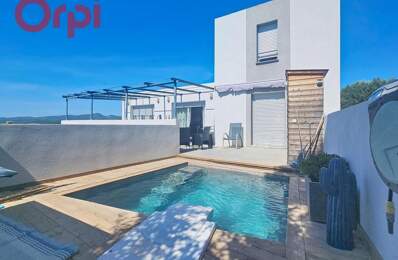 VILLA SUR LE TOIT CONTEMPORAINE de 128 m² TERRASSE 60m² 4 chambres dont 2 au Rdc VUE IMPRENABLE — photo du bien