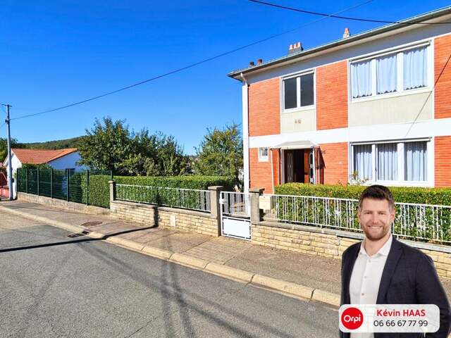 ROMBAS - Maison Mitoyenne 1 coté - En Impasse - 85m² - 3 chambres - jardin et garage — photo du bien