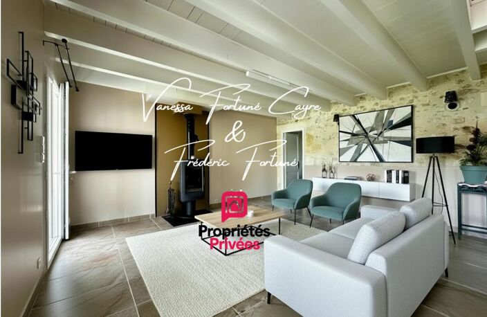 Coup de coeur Blanquefort (Caychac) : Maison en pierre de 1864, piscine & revenus solaires ! — photo 2