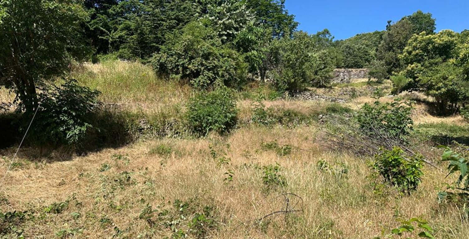 Terrain constructible avec panorama sur les montagnes ardéchoises — photo 1