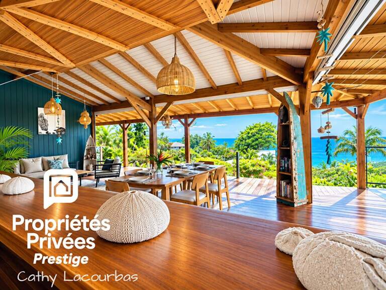 2 Villas rénovées et décorées, vue mer et piscines - Pointe Noire, Guadeloupe — photo 1