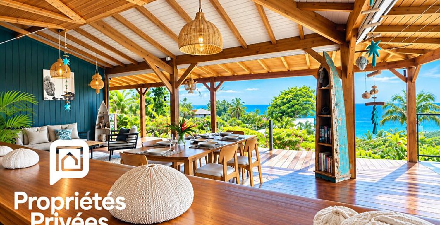 2 Villas rénovées et décorées, vue mer et piscines - Pointe Noire, Guadeloupe — photo 1
