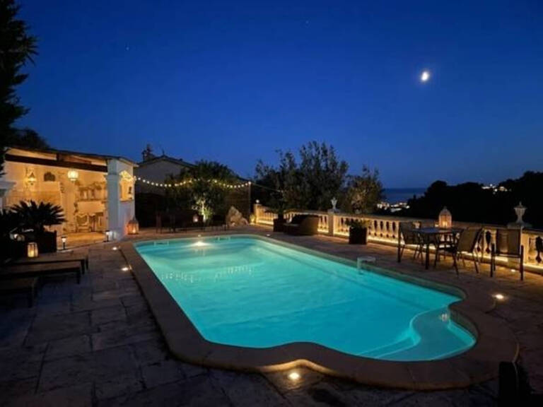 Villa avec piscine vue mer sur Vallauris — photo 1