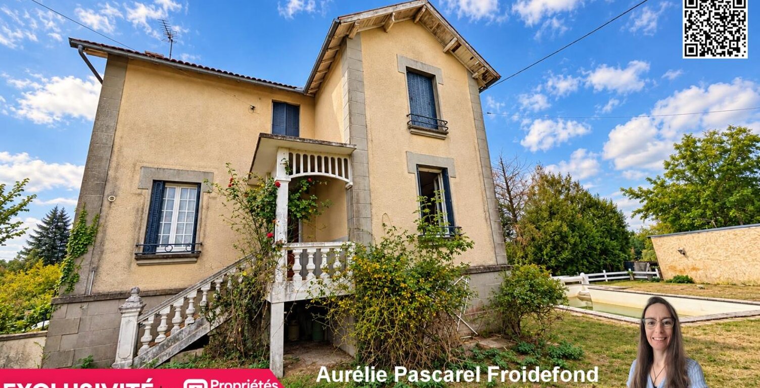 LUBERSAC (19210) ? Maison à rénover de 135 m² + GARAGE de 90m² avec piscine et dépendance // EXCLUSIVITE — photo 1