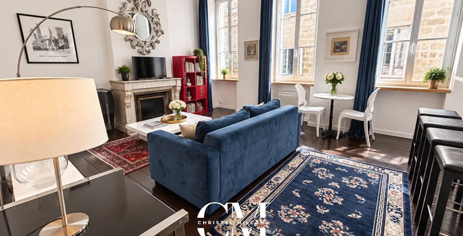 Appartement en pierre de 62 m², saint Seurin, jardin public — photo 1