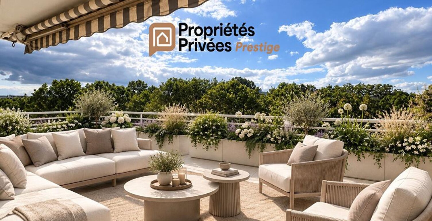 Neuilly sur Seine, penthouse en duplex derniers étages, terrasse plein ciel 150m2 — photo 1