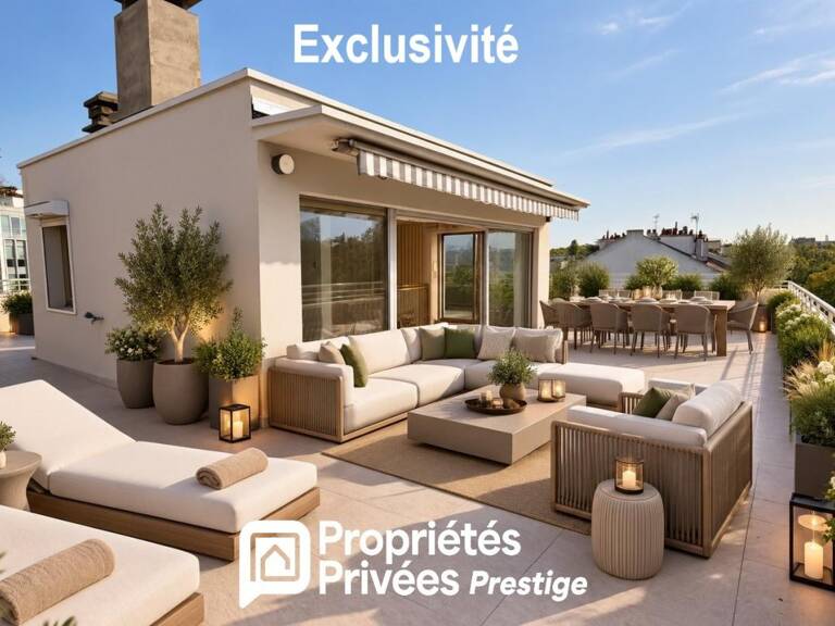 EXCLUSIVITE : Neuilly sur Seine, penthouse en duplex derniers étages, terrasse plein ciel 160m2 — photo 1