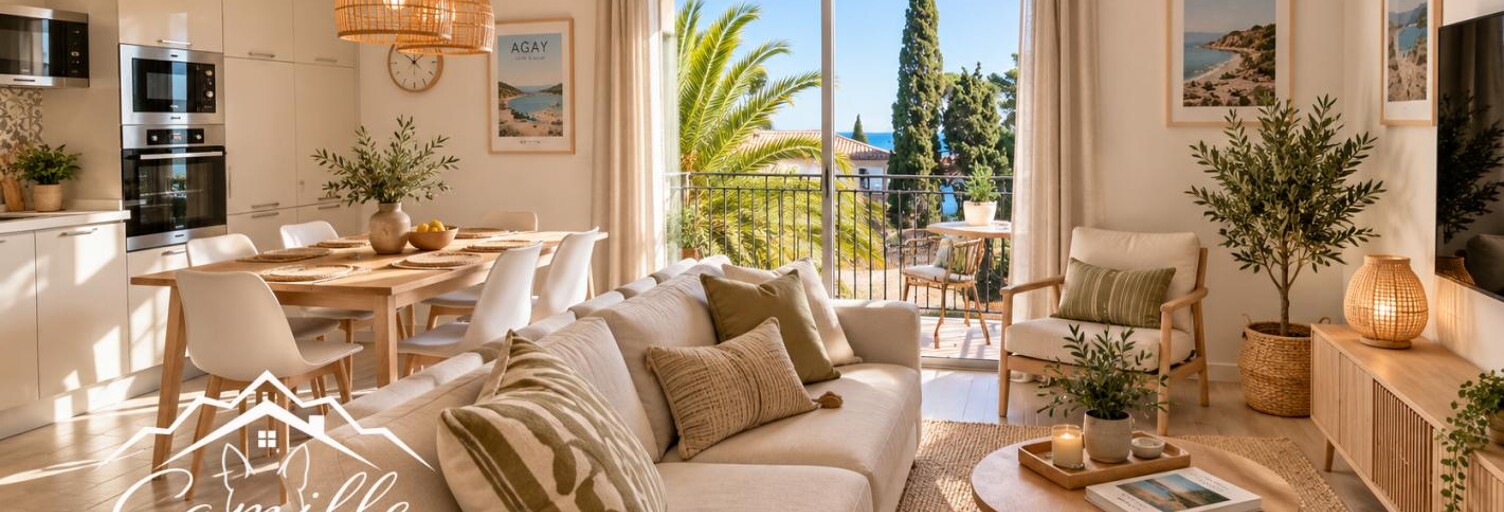 Appartement 2 Pièces 55 m² à vendre à Saint-Raphaël (83530)
