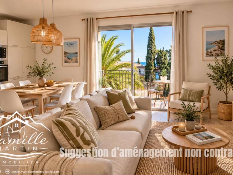 Appartement Le Dramont 2 pièce(s) 55.82 m2 — photo 1