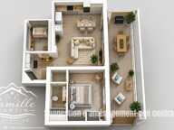 Appartement Le Dramont 2 pièce(s) 55.82 m2 — photo 3