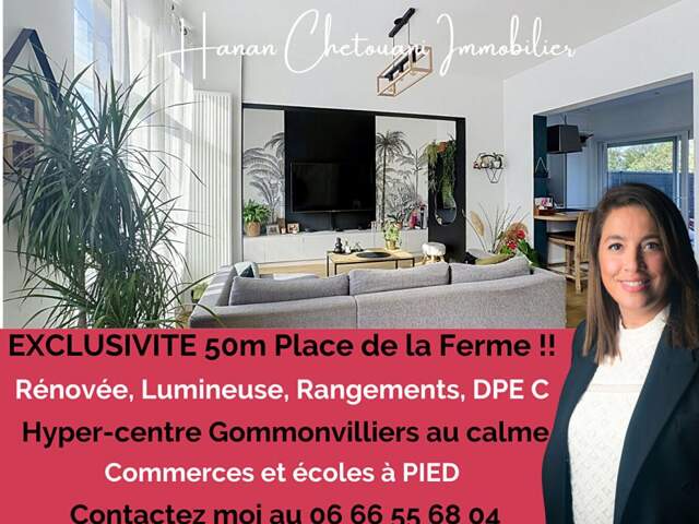 IGNY GOMMONVILLIERS  COUP DE COEUR À 50 M DE LA PLACE DE LA FERME  ZÉRO TRAVAUX ! — photo du bien