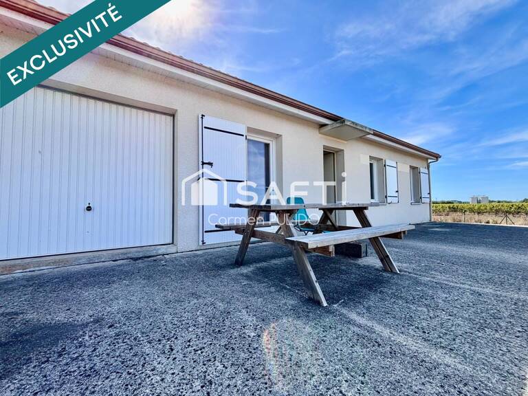 Maison contemporaine de 2015 : plain-pied, 3 chambres, garage à vélo, grand terrain dans un environnement paisible sans travaux ! — photo 1