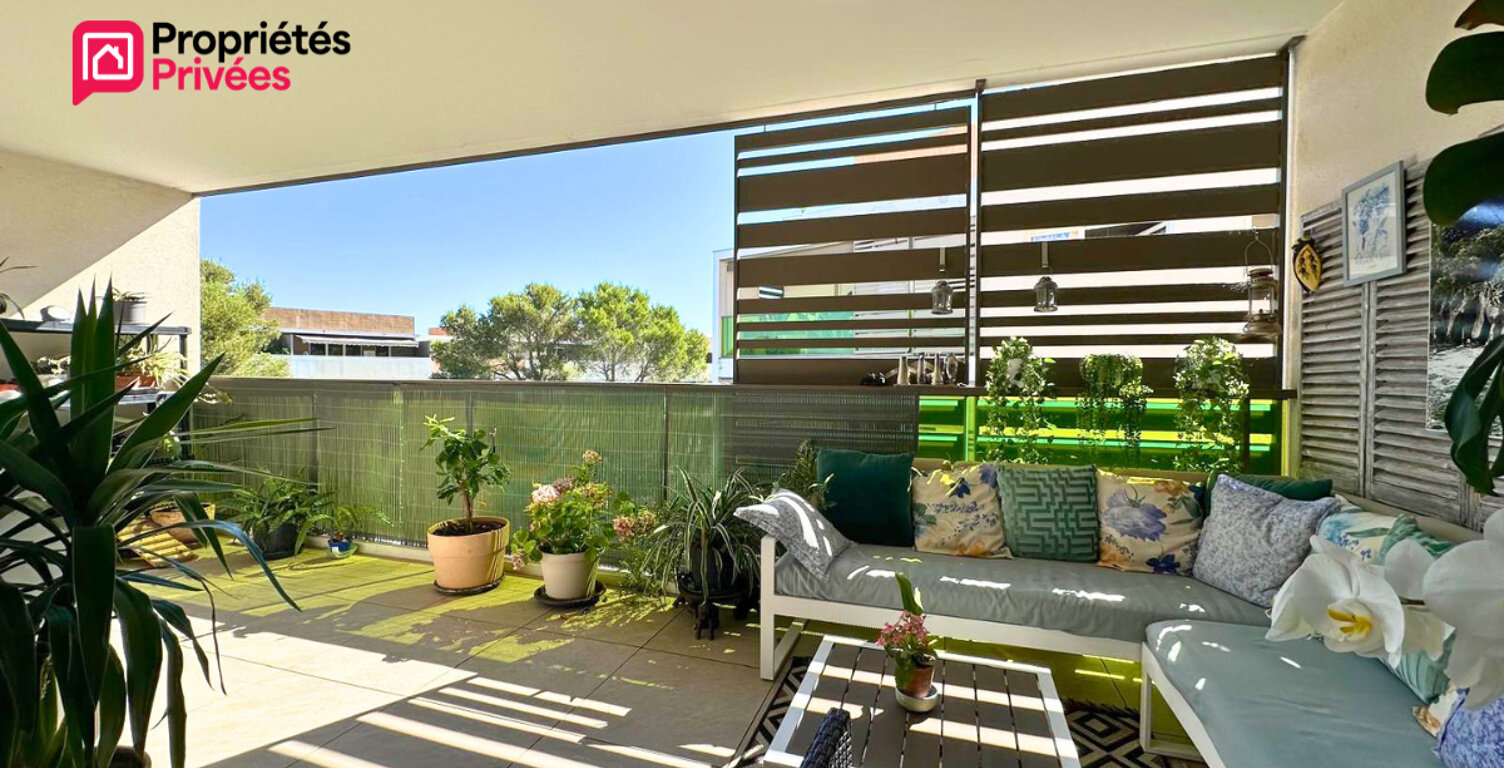 À VENDRE - Beau 2 pièces de 53 m² avec grande terrasse, PISCINE et parking — photo 1