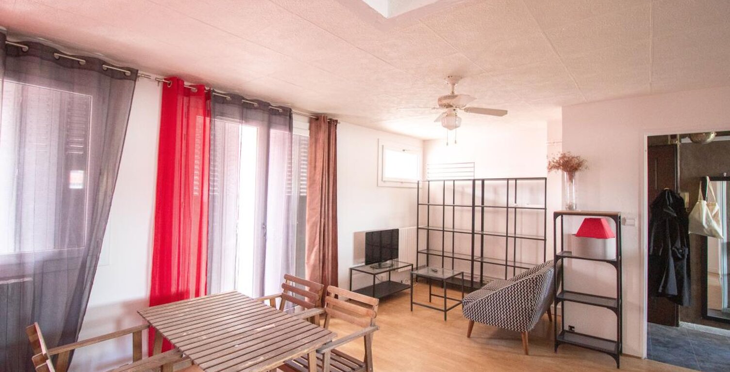A LOUER GRAND T3 MEUBLE 77m² AVEC BALCON ET CAVE - TOULOUSE  BONNEFOY — photo 1