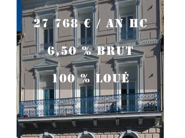 PROCHE DU VIEUX BOULOGNE – IMMEUBLE DE CARACTÈRE DE 5 APPARTEMENTS 100 % LOUÉS — photo du bien