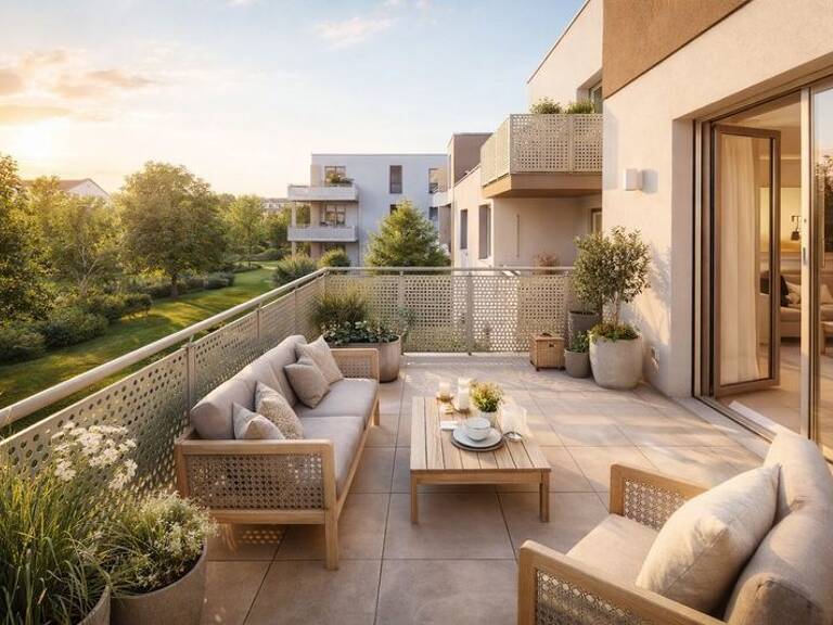 Votre futur cocon : T2 lumineux avec grand balcon. — photo 1