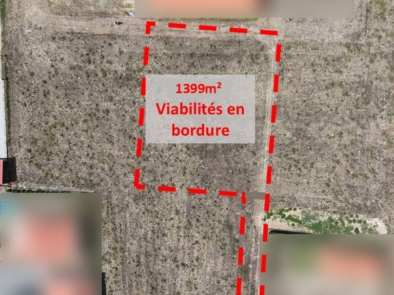 Vente Terrain 1 399 m&sup2; — photo 1