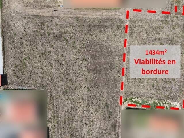 Vente Terrain 1 434 m&sup2; — photo du bien