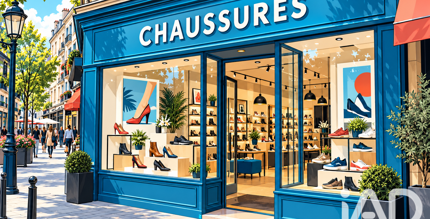 Vente Chaussure, Cuir 130 m&sup2; — photo 1