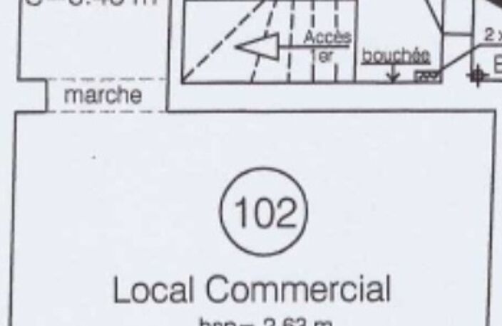 Vente Boutique/Local commercial 55 m&sup2; — photo 4