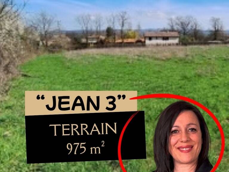 Vente Terrain à bâtir 975 m&sup2; — photo 1