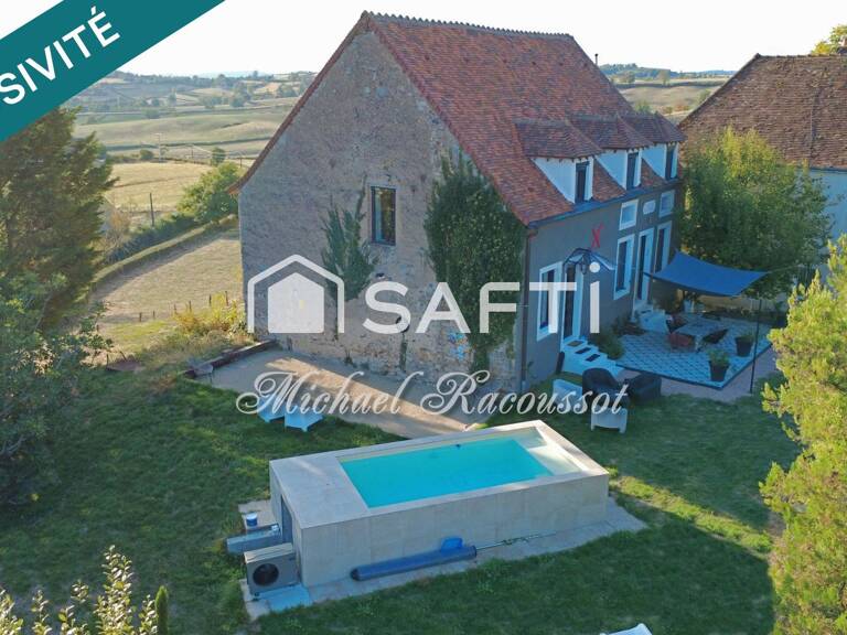 Maison de caractère rénovée  175 m²  4 chambres  Piscine  Vue dégagée — photo 1