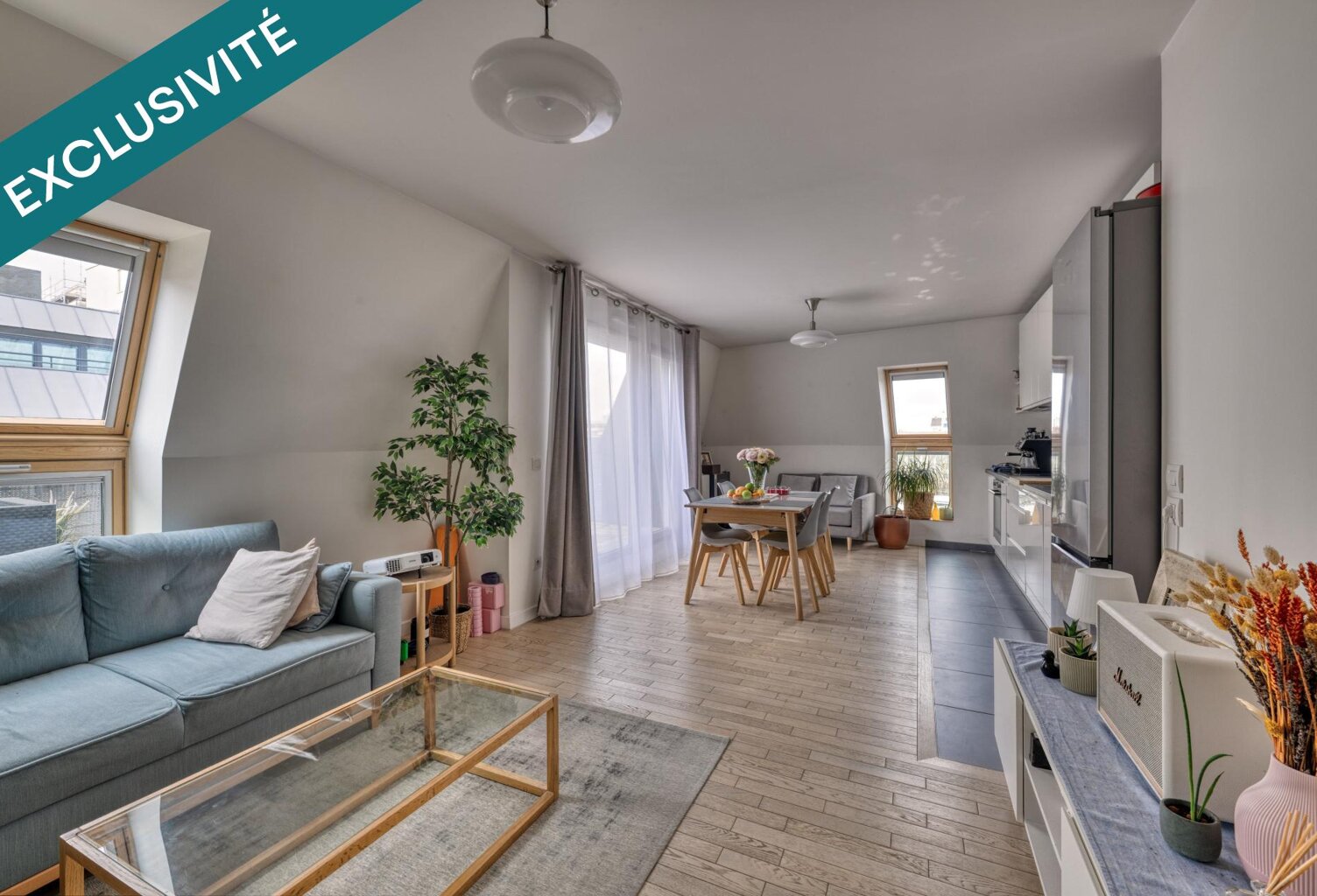 4 pièces avec terrasse de 22m² quartier des fleurs — photo 1