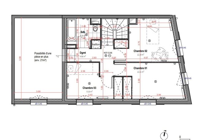 Maison Maison 4P/5Pjardin - garage — photo 4