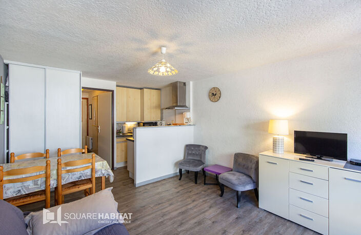 EXCLU T1 Bis 30 m2 plein sud avec terrasse de 20 m² au centre de St Lary — photo 4