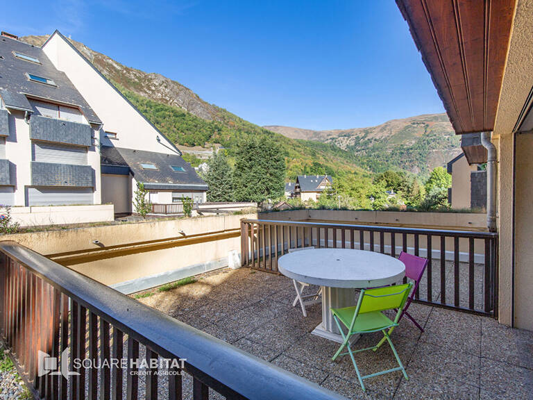 EXCLU T1 Bis 30 m2 plein sud avec terrasse de 20 m² au centre de St Lary — photo 1