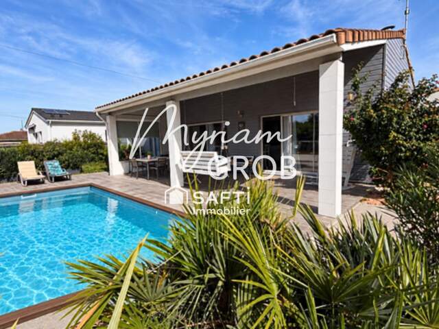 Maison récente avec de beaux volumes  3 Chambres   125 m2   Piscine — photo du bien
