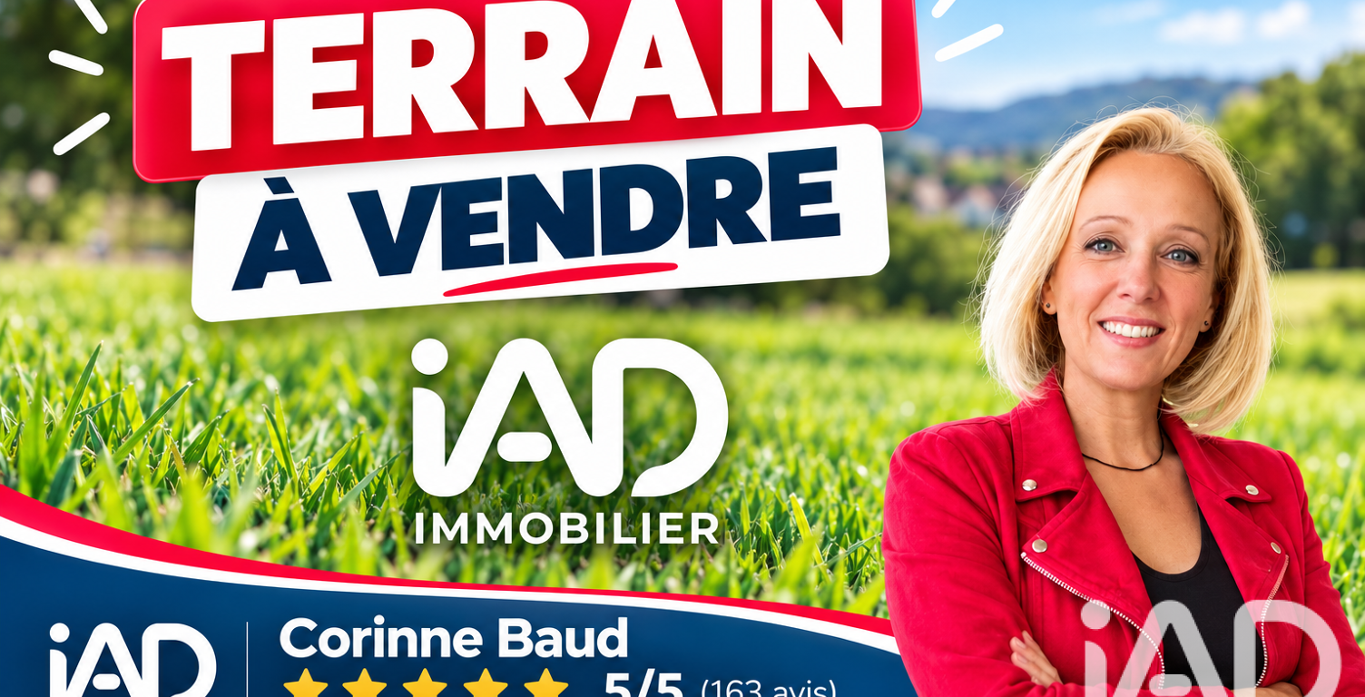 Vente Terrain à bâtir 310 m&sup2; — photo 1