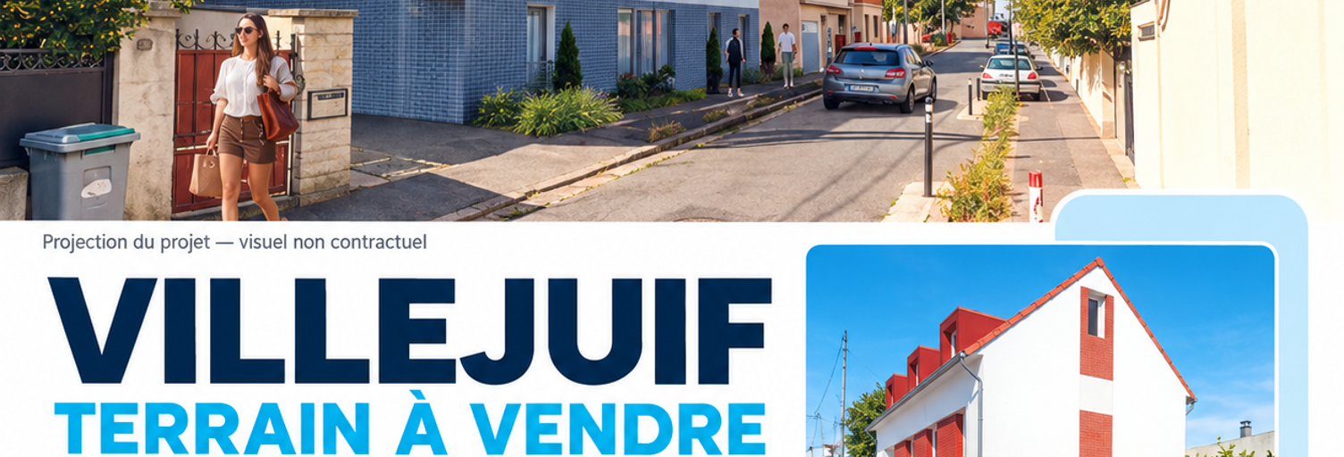 Terrain  647 m² à vendre à Villejuif (94800)