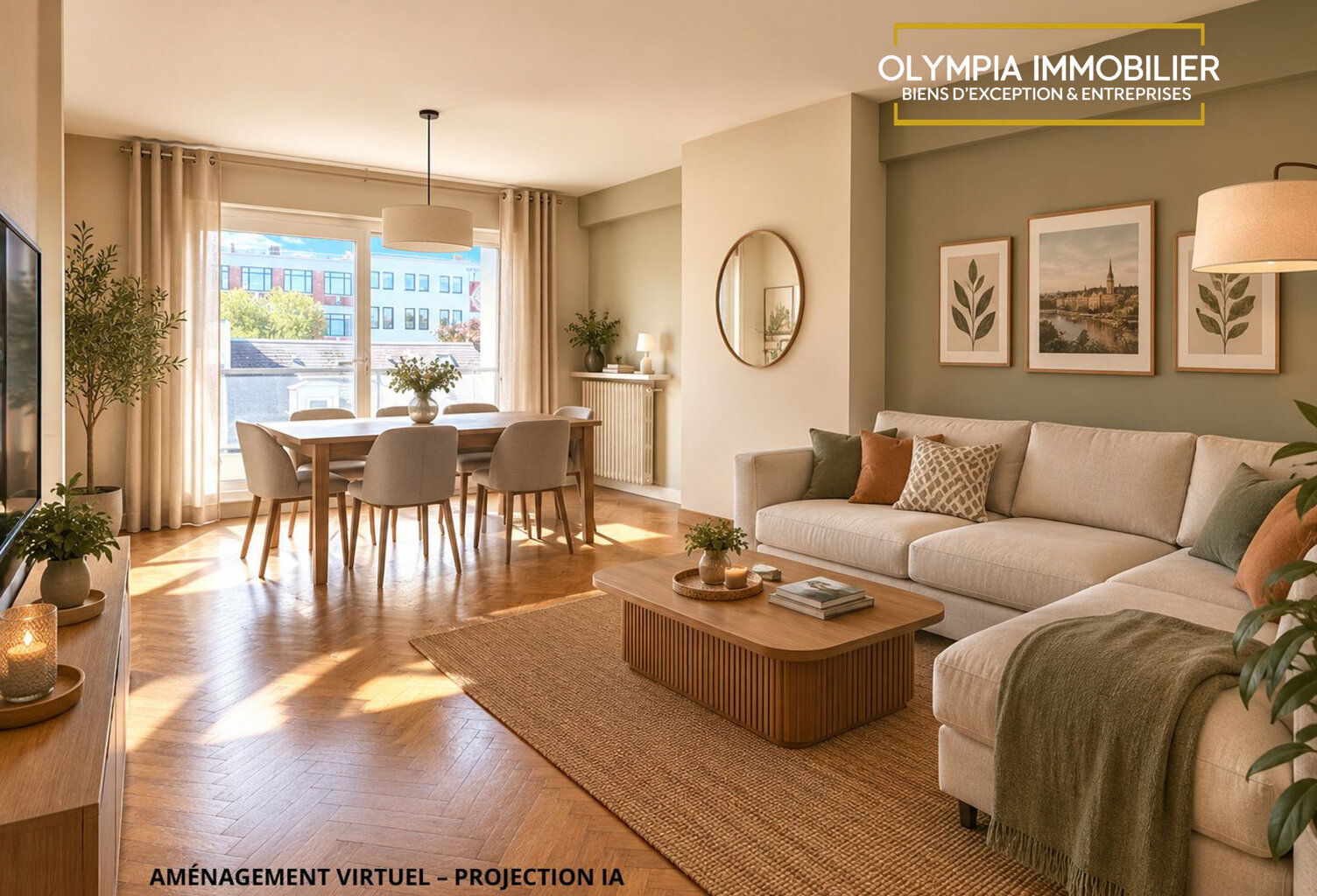 Appartement Traversant 90m2 - 3 chambres — photo 1