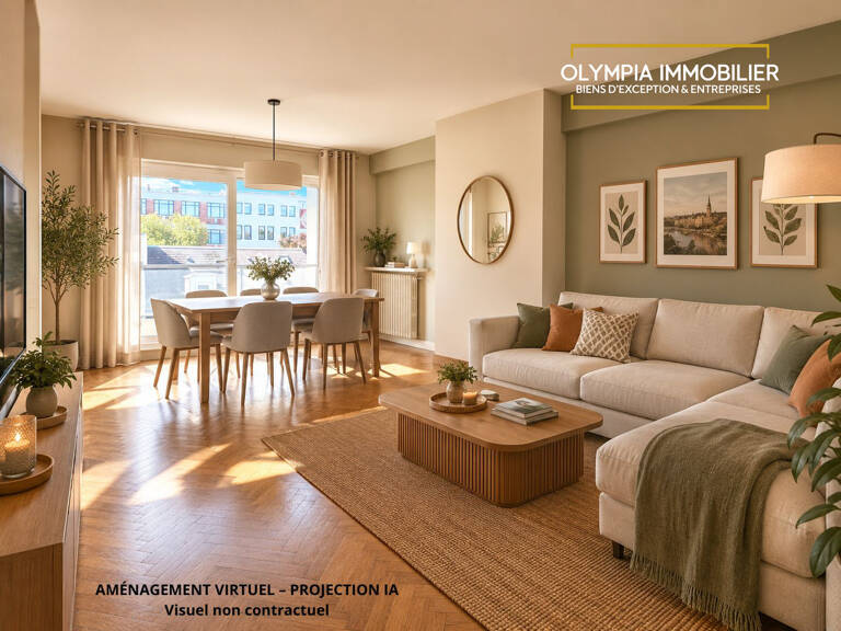 Appartement Traversant 90m2 - 3 chambres — photo 1
