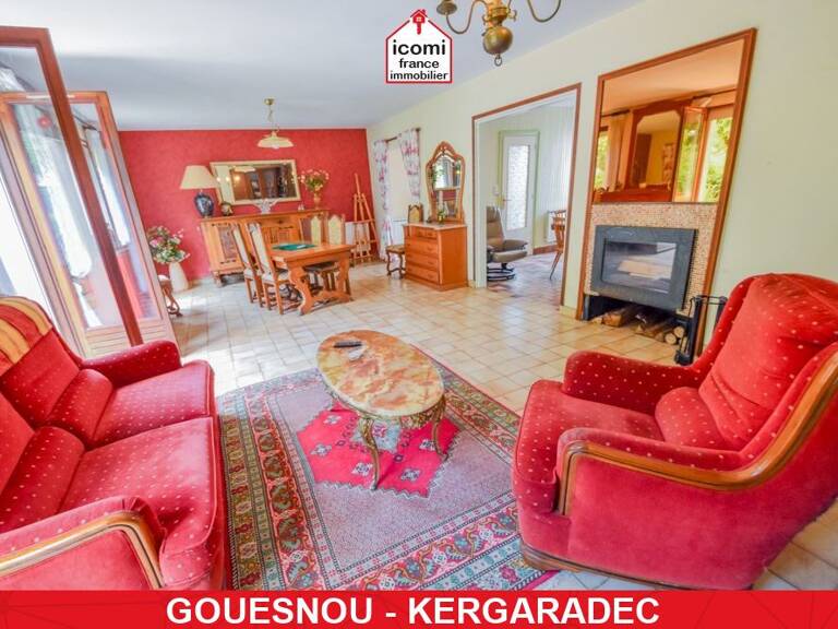 FINISTERE - Gouesnou (29850) - A VENDRE - MAISON INDIVIDUELLE T7 154M² - 4 CHAMBRES - NOMBREUSES POSSIBILITES SR TERRAIN DE 900M² — photo 1